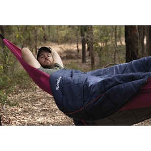 Spinifex Drifter 0° Sleeping Bag Navy & Orange