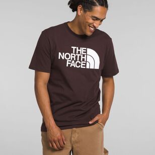 The North Face Men's Short-Sleeve Half Dome Tee Coal Brown