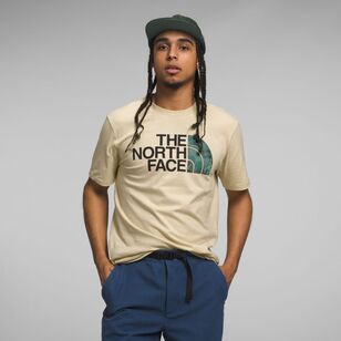 The North Face Men's Short-Sleeve Half Dome Tee Gravel / Dark Sage