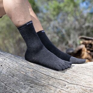 Injinji Unisex Wool Liner Slate