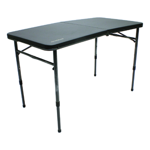 Oztrail Ironside 120cm Table Charcoal 120 cm