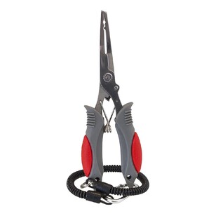 Jarvis Walker Pro Series 6'' Split Ring Pliers With Braid Cutters Black 6 in