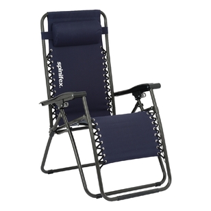 Spinifex Full Fabric Lounge Recliner Blue