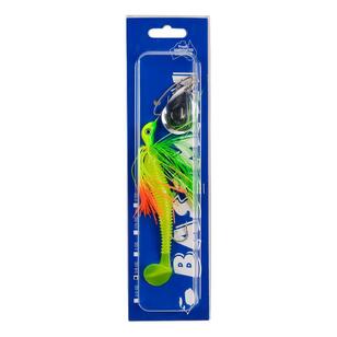 Bassman Codman DT Pre-Rigged 5/8oz Spinnerbait Lime / Citrus / Orange