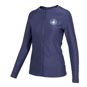 Body Glove Women's Core Full Zip Long Sleeve Rash Vest Navy