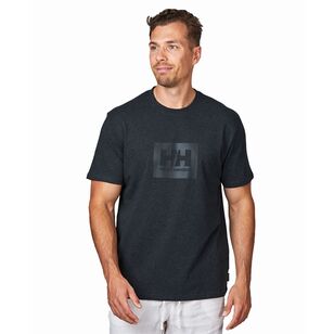 Helly Hansen Men's Box Tee Ebony Melange