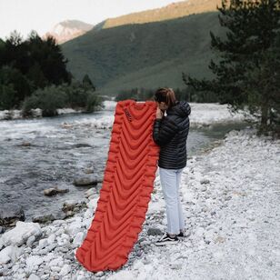 Klymit Insulated Static V Sleeping Pad Orange