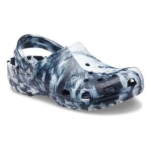 Crocs Classic Marbled Clog Black & White