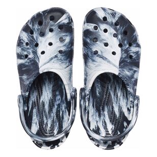 Crocs Classic Marbled Clog Black & White