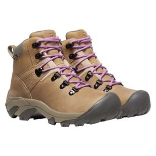 Keen Women's Pyrenees Waterproof Mid Hiking Boots Safari / English Lavender