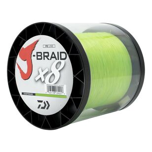 Daiwa J-Braid x8 Braid Line 1500m Chartreuse