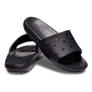 Crocs Adult Classic Slides Black M8 / W10