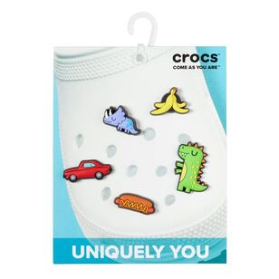 Crocs Young Boy Cartoon Jibbitz 5 Pack Multicoloured