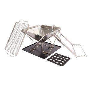 Spinifex Stainless Steel Folding Firepit