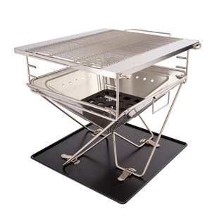 Spinifex Stainless Steel Folding Firepit