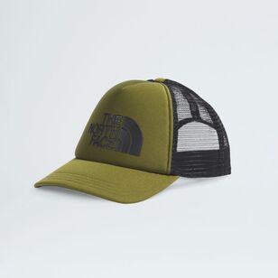 The North Face Men's Logo Trucker Cap Forest Olive / Tnf Black One Size