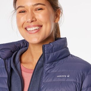 Cederberg Women's Super Goose 2 Down Jacket Vintage Navy