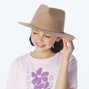 Cape Kids Fedora Hat Brown One Size