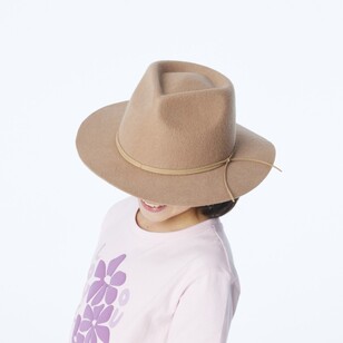 Cape Kids Fedora Hat Brown One Size