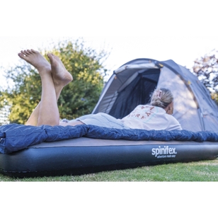 Spinifex Dreamline II Air Mattress Single Grey & Black