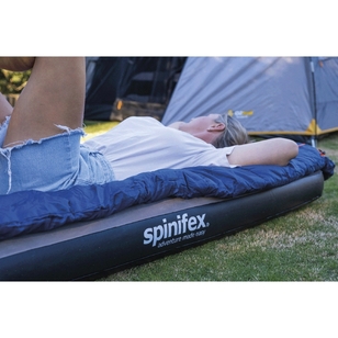 Spinifex Dreamline II Air Mattress Single Grey & Black