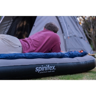 Spinifex Dreamline II Air Mattress King Single Grey & Black