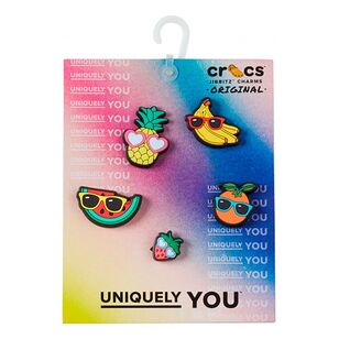 Crocs Cute Fruit Sunnies Jibbitz 5 Pack Multicoloured