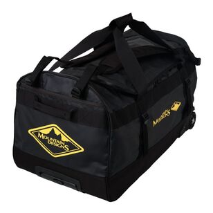 Mountain Designs Expedition Roller Duffle Black 90 L