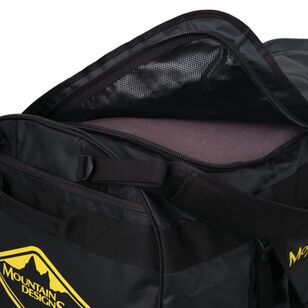 Mountain Designs Expedition Roller Duffle Black 90 L