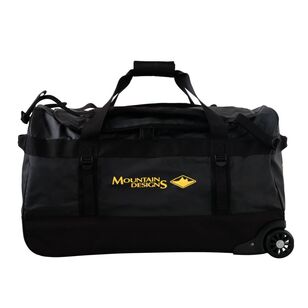 Mountain Designs Expedition Roller Duffle Black 90 L