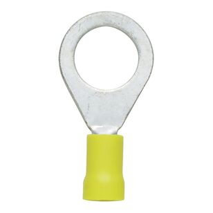 Carroll Pre-Insulated Ring Terminal 10 Pack Yellow