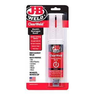 J-B Weld Clearweld Epoxy Adhesive Multicoloured 25 mL