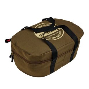 Campfire Cast Iron Oval Camp Oven Storage Bag Khaki