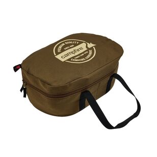 Campfire Cast Iron Oval Camp Oven Storage Bag Khaki