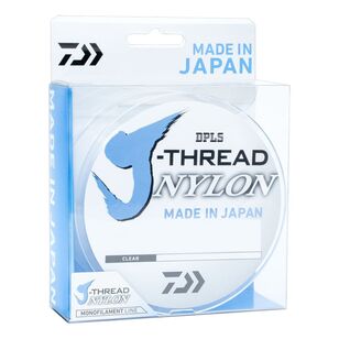 Daiwa J-Thread Nylon Monofilament Line 250m Clear 50 lb