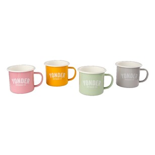 Yonder Enamel Mug Orange 500 mL