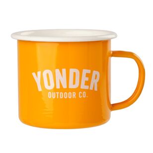 Yonder Enamel Mug Orange 500 mL