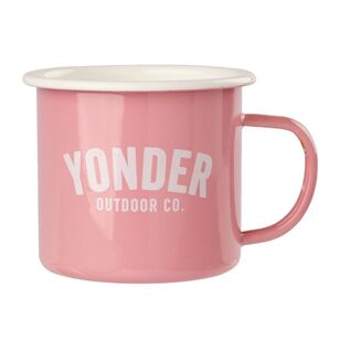 Yonder Enamel Mug Pink 500 mL