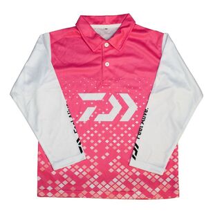 Daiwa Kids Sublimated Shirt Pink Prism