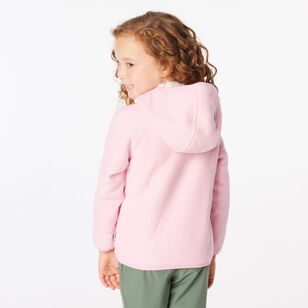 Cape Kids Bonded Full Zip Fleece Pink Marle