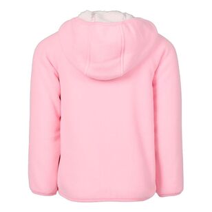 Cape Kids Bonded Full Zip Fleece Pink Marle