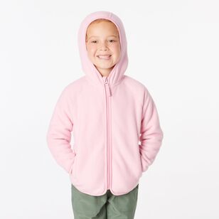 Cape Kids Bonded Full Zip Fleece Pink Marle