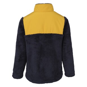 Cape Youth Quarter Zip Fluffy Fleece Navy & Mustard