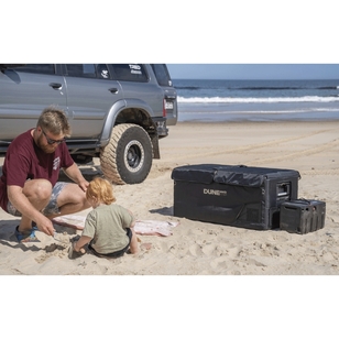 Dune 4WD 95L Insulated Fridge Cover Black