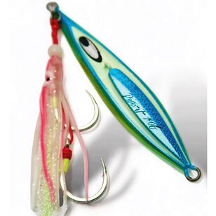 Snapbait Proto-J Rigged Jig 60g Blue Shine