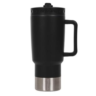 Fifty/Fifty Mug With Straw Lid 887Ml Matte Black 887ml