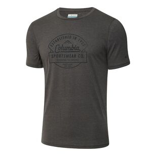 Columbia Men's Rapid Ridge Graphic Short Sleeve Tee City Grey Heather