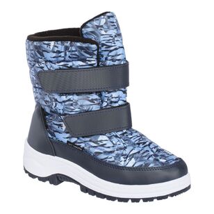 37 Degrees South Kids Snowbird Snow Boot Blue