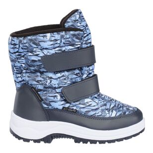 37 Degrees South Kids Snowbird Snow Boot Blue