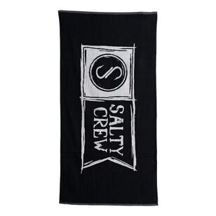 Salty Crew Towel Black